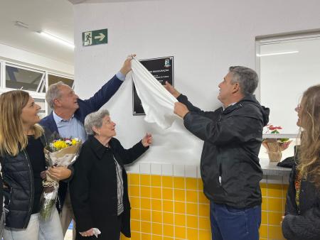 Inaugurada a EMEI Carlos Salzano Vieira da Cunha 