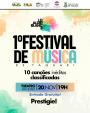 Definidos os 10 finalistas do   1º Festival de Música de Taquari