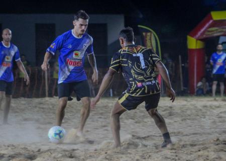 FUTEBOL DE AREIA: Abertura dos jogos