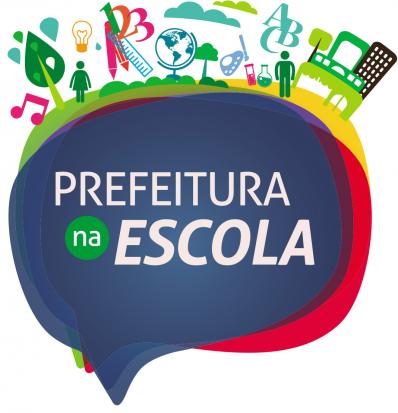 Logotipo do projeto: Prefeitura na Escola